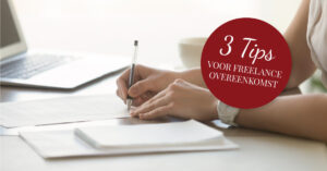 tips voor freelance overeenkomst